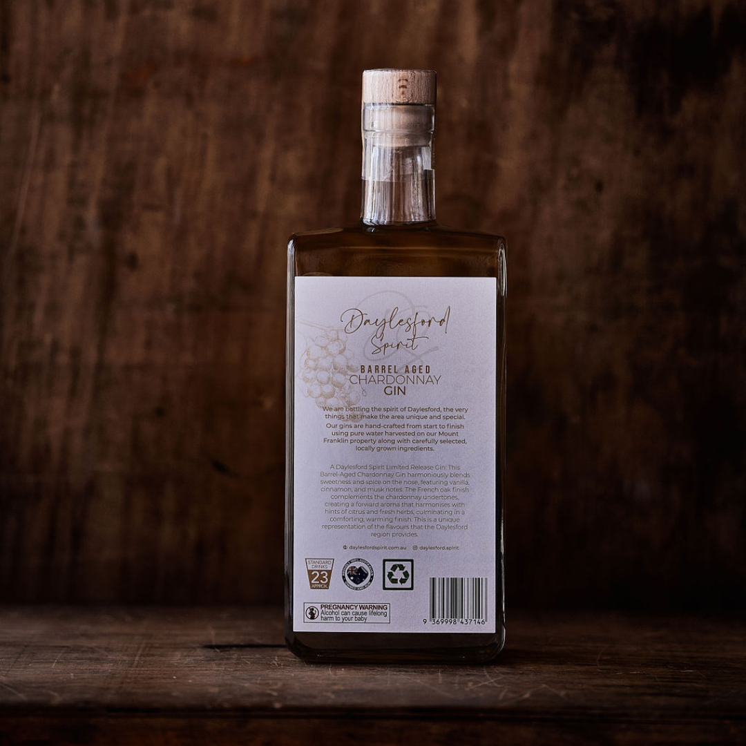 Barrel Aged Chardonnay Gin (700ML)